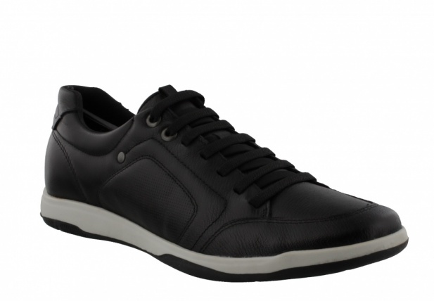 Archetti Cristiano Trainers Leather Denver Black